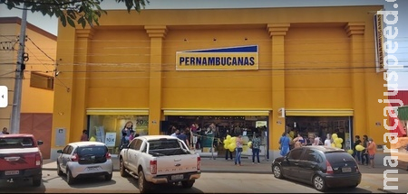 Trio de Furtadores age em Loja Pernambucanas e foge em Sidrolândia 