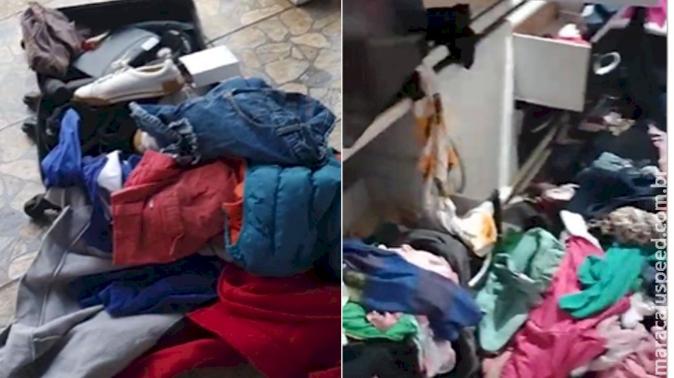  Adolescentes são colocados de joelhos e agredidos por ladrão que invadiu casa em MS 