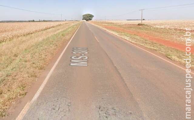 Ciclista morre após ser atropelado na MS-386 e condutor foge Ciclista morre após ser atropelado na MS-386 e condutor foge