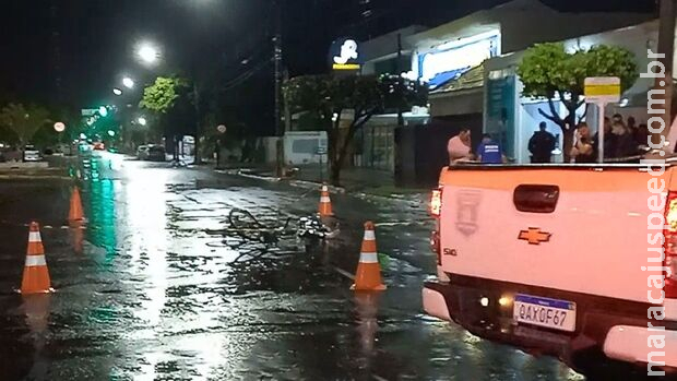 Ciclista morre em batida no Centro de Três Lagoas