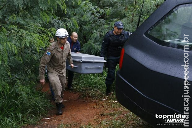 Corpo é encontrado dentro de córrego em Coronel Sapucaia