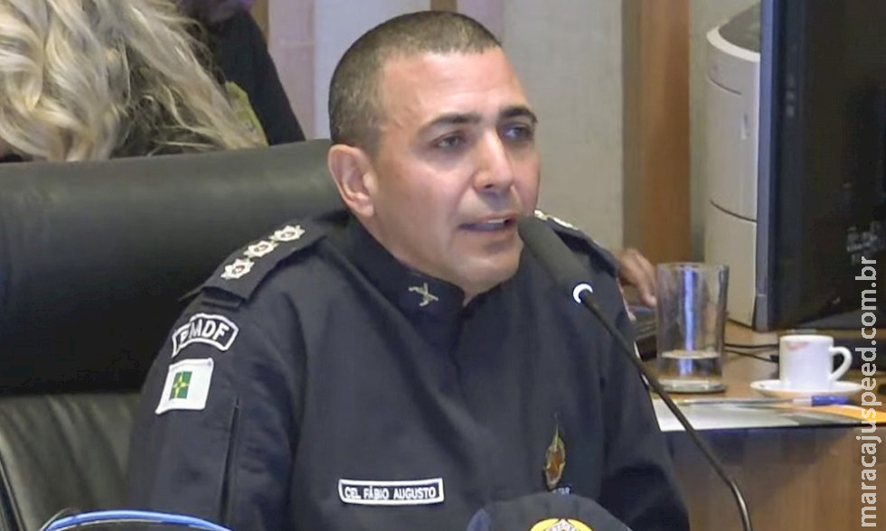 Ex-comandante da PMDF vai fardado a CPMI e opta por não responder perguntas