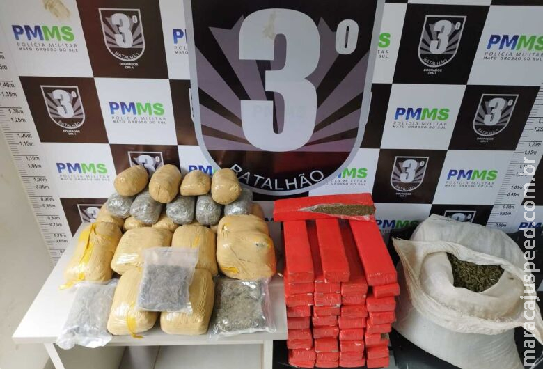 Maconha é apreendida em residência usada como Maconha é apreendida em residência usada como