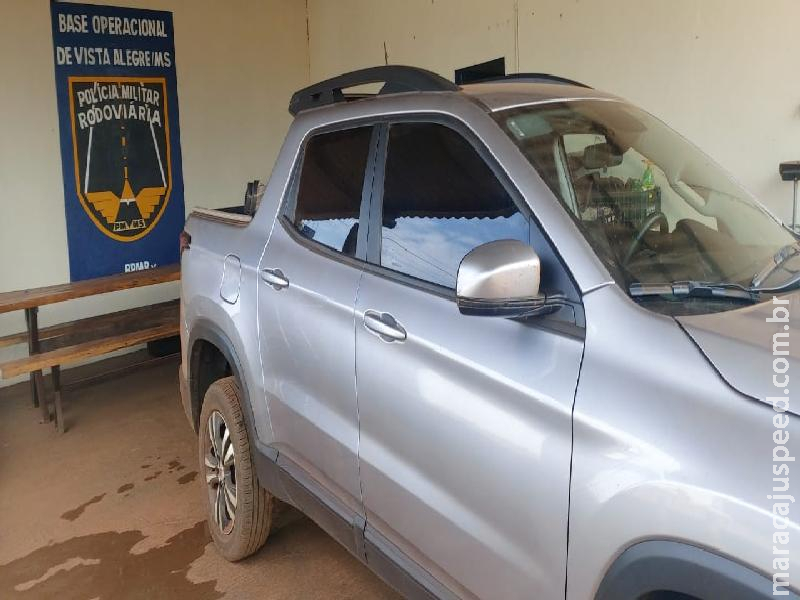 Maracaju: PMRv Base Operacional Vista Alegre recupera Fiat Toro furtada em outro estado