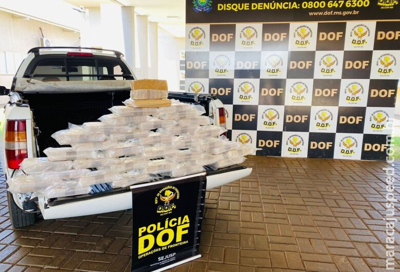 Motorista é preso com quase 40 quilos de cocaína em tanque de veículo 