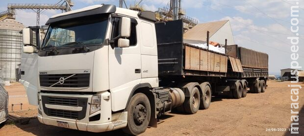 Motorista que ajudou a furtar carga de fertilizantes é preso em Itaquiraí Motorista que ajudou a furtar carga de fertilizantes é preso em Itaquiraí