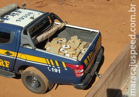 PRF apreende 148 Kg de cocaína em Paranaíba (MS) PRF apreende 148 Kg de cocaína em Paranaíba (MS)