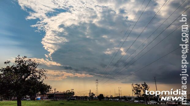 Quarta-feira terá chuva e baixas temperaturas em Mato Grosso do Sul