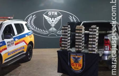 Sidrolandense é preso com 100 kg de pasta base de cocaína em abordagem na MG-426, em Iturama