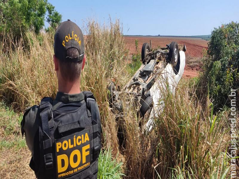 Veículo roubado em São Paulo é localizado pelo DOF em Bataguassu