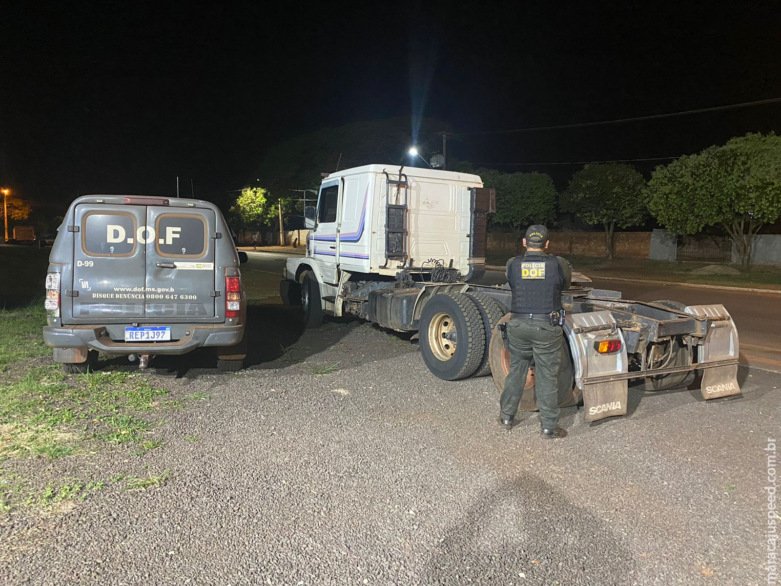 Veículo roubado em São Paulo é recuperado pelo DOF em Iguatemi Veículo roubado em São Paulo é recuperado pelo DOF em Iguatemi