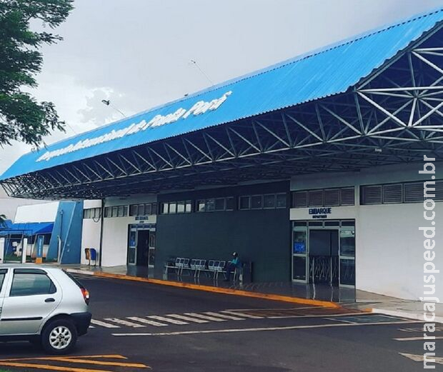 Aeroporto de Ponta Porã fecha com mau tempo e voo é redirecionado