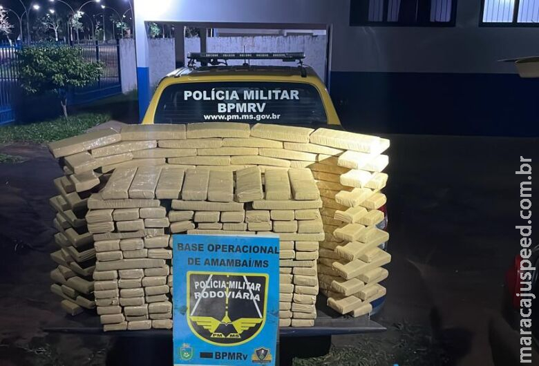 Casal é preso com quase meia tonelada de maconha na fronteira
