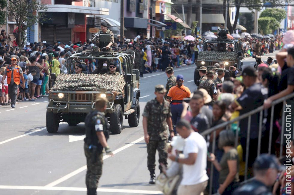 Cerca de 4 mil pessoas participarão do desfile cívico-militar da independência na Capital 