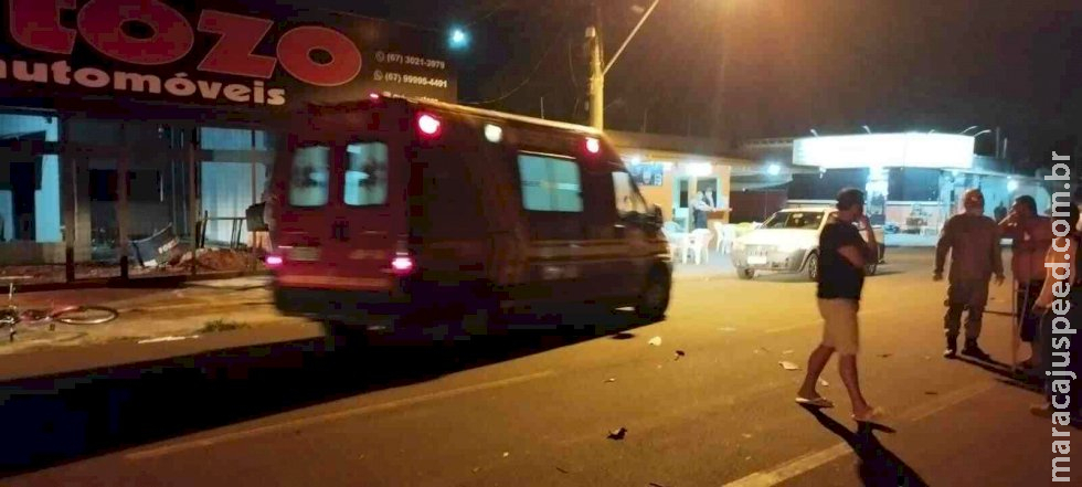 Ciclista atropelado em bairro de Dourados é internado em estado gravíssimo no Hospital da Vida Ciclista atropelado em bairro de Dourados é internado em estado gravíssimo no Hospital da Vida
