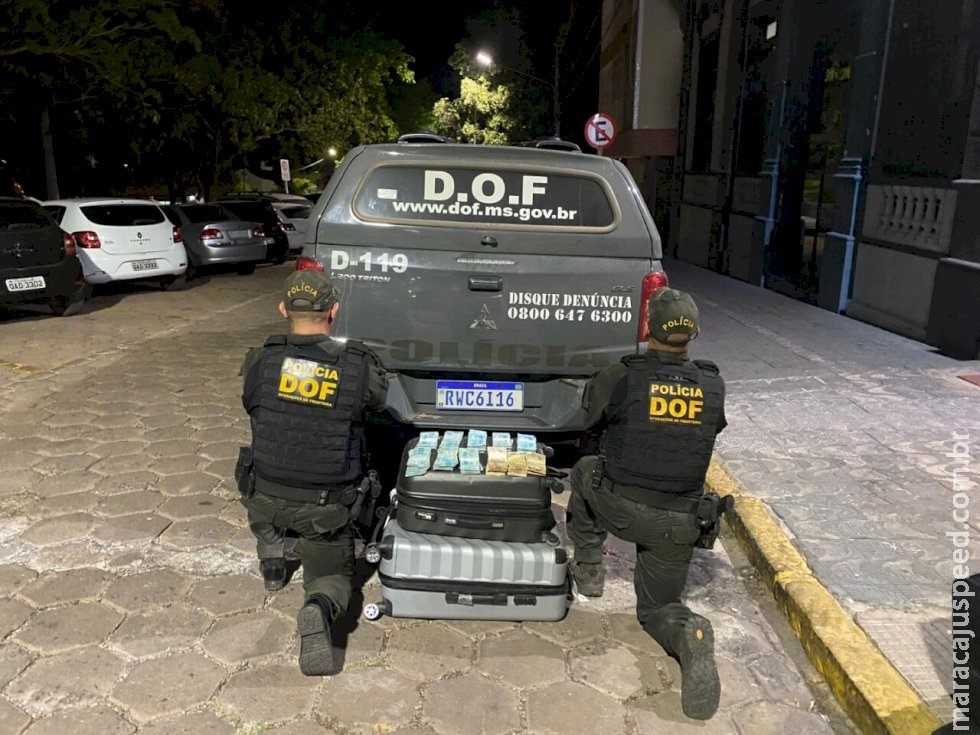 DOF prende casal com R$ 90 mil em espécie em Corumbá DOF prende casal com R$ 90 mil em espécie em Corumbá