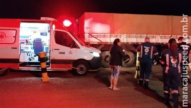 Esposa acorda, sente marido gelado e percebe óbito em caminhão de Dourados Esposa acorda, sente marido gelado e percebe óbito em caminhão de Dourados