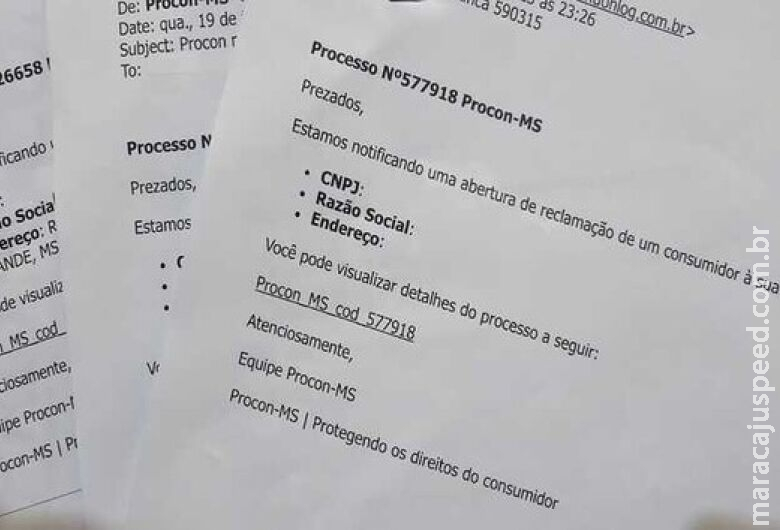 Estelionatários usam nome do Procon para enganar empresas de MS