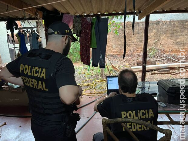 Homem é preso em operação contra pornografia infantil em Guia Lopes da Laguna