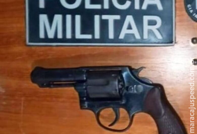 Homem é preso por posse irregular de arma de fogo