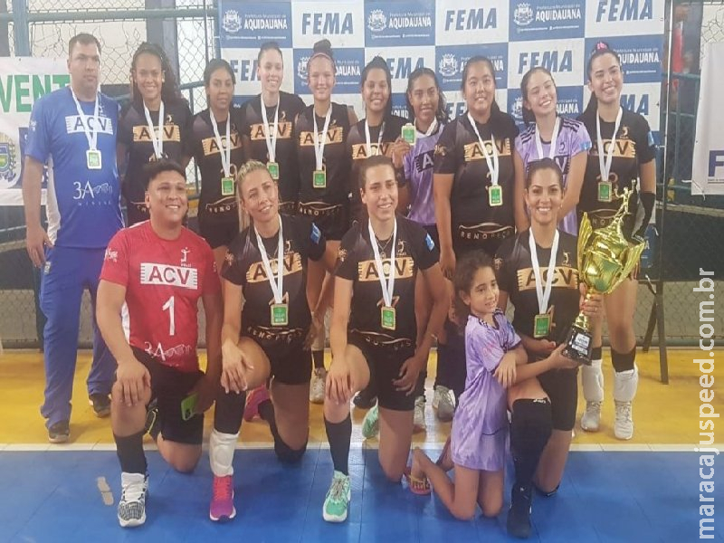 Liga MS de Voleibol definiu os primeiros campeões regionais em Aquidauana e Mundo Novo Liga MS de Voleibol definiu os primeiros campeões regionais em Aquidauana e Mundo Novo