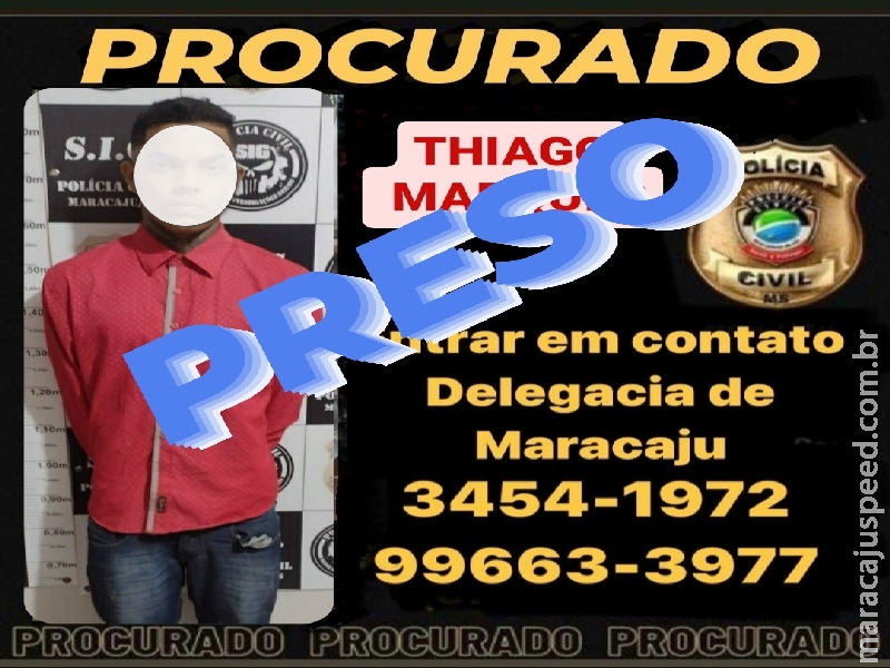 Maracaju: Polícia Civil prende um dos autores do roubo tentado ao taxista ocorrido na Av. João Pedro Fernandes Maracaju: Polícia Civil prende um dos autores do roubo tentado ao taxista ocorrido na Av. João Pedro Fernandes