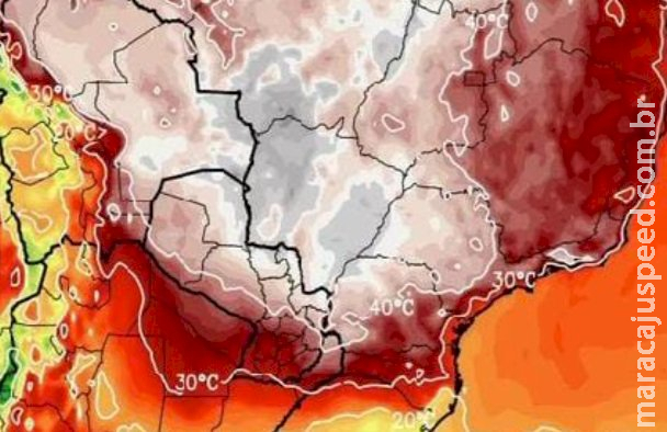 Mato Grosso do Sul está no centro da onda de calor que atinge Brasil com máximas de 45°C