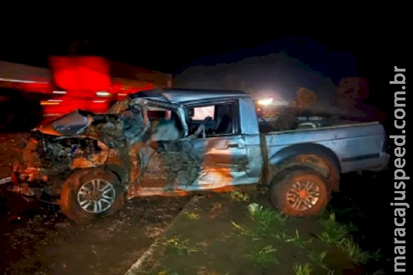 Na véspera do aniversário, homem morre ao bater de frente com caminhão na MS-134