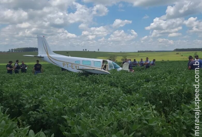 PF prende piloto de avião que levava mais de 500 quilos de cocaína PF prende piloto de avião que levava mais de 500 quilos de cocaína