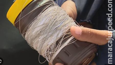 Polícia Militar apreende linhas cortantes usadas em pipas no Bairro São Bento Polícia Militar apreende linhas cortantes usadas em pipas no Bairro São Bento