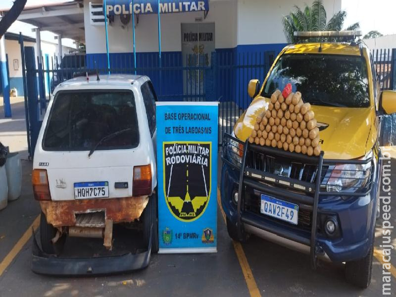 Polícia Militar Rodoviária prende homem que transportava entorpecentes em veículo em Santa Rita do Rio Pardo Polícia Militar Rodoviária prende homem que transportava entorpecentes em veículo em Santa Rita do Rio Pardo