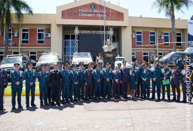 Solenidade marca 188 anos da Polícia Militar de Mato Grosso do Sul