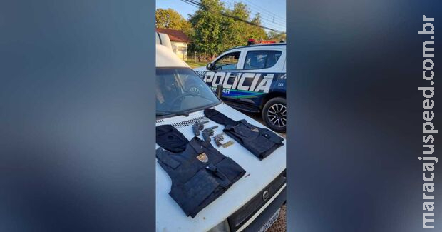 Suspeitos de invadir e roubar armas de seguranças do Hospital Regional são presos em Campo Grande Suspeitos de invadir e roubar armas de seguranças do Hospital Regional são presos em Campo Grande