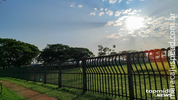 Terça-feira será de sol, com pancadas de chuva em MS
