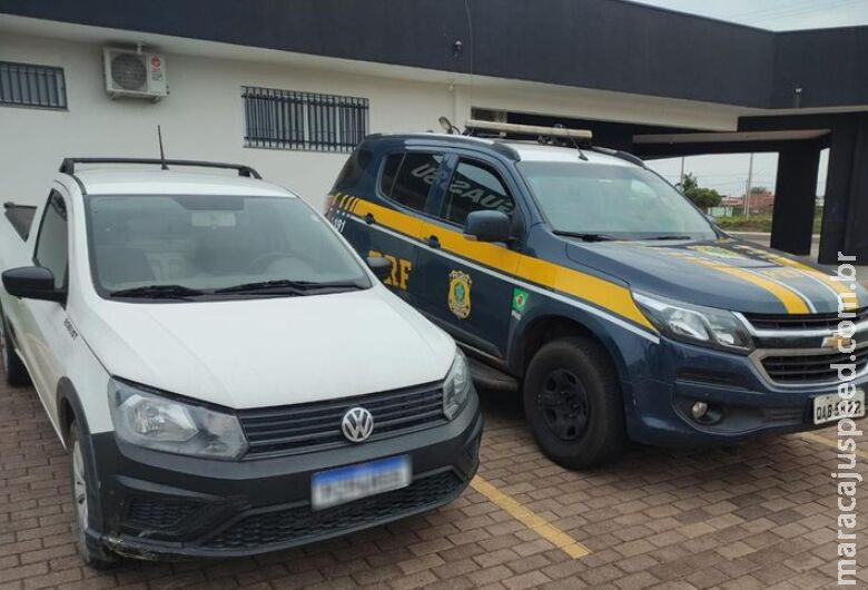 Veículo furtado em Minas Gerais é recuperado em Bataguassu Veículo furtado em Minas Gerais é recuperado em Bataguassu