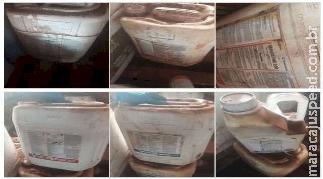 Agrotóxico que pode matar em 24 horas é encontrado em fazenda no interior de MS Agrotóxico que pode matar em 24 horas é encontrado em fazenda no interior de MS