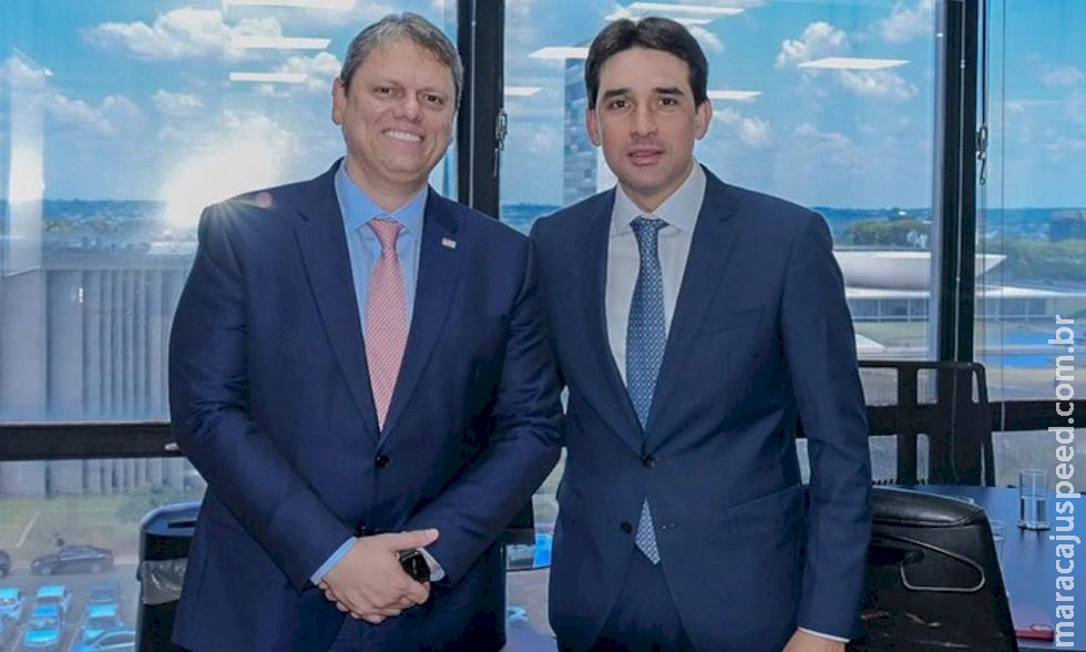 Após reunião com Tarcísio, ministro de Portos e Aeroportos anuncia investimento de R$ 40 milhões no Porto de Santos 