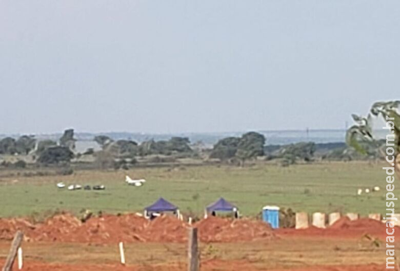 Avião apreendido de 