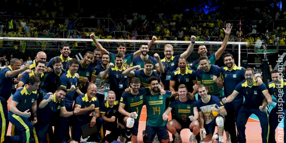 Brasil vence Ucrânia em luta por vaga para Jogos de Paris Brasil vence Ucrânia em luta por vaga para Jogos de Paris