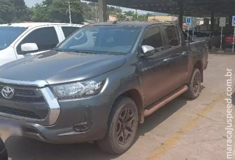 Caminhonete furtada é recuperada, mas furtada novamente horas depois Caminhonete furtada é recuperada, mas furtada novamente horas depois