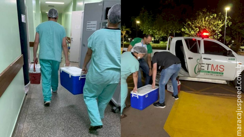 Família autoriza e órgão de menina de 3 anos que se afogou em Dourados vai para Minas Gerais