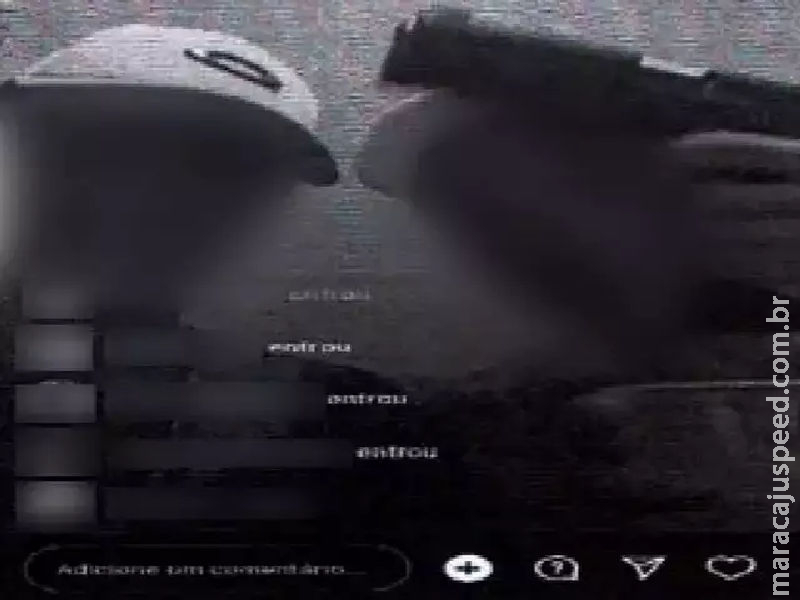 Justiça autoriza quebra do sigilo telefônico de jovem que fez live exibindo arma Justiça autoriza quebra do sigilo telefônico de jovem que fez live exibindo arma