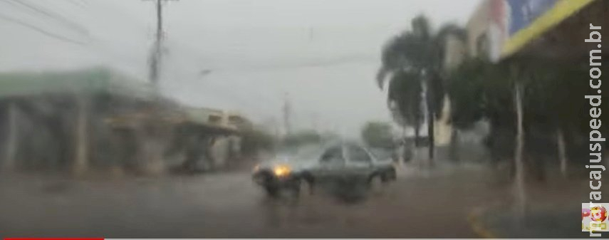 Mato Grosso do Sul tem três alertas de baixa umidade e chance de tempestade com granizo