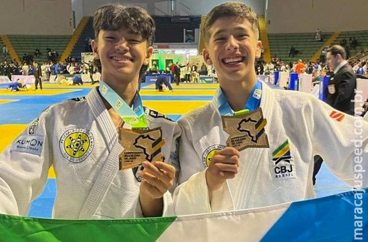 MS conquista nove medalhas no Campeonato Brasileiro Sub-13 e Sub-15 de Judô