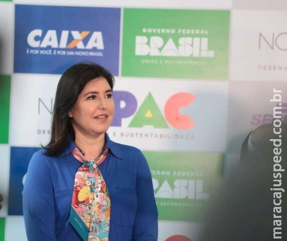 Pesquisa aponta aprovação de eleitores no desempenho de Simone Tebet no governo Pesquisa aponta aprovação de eleitores no desempenho de Simone Tebet no governo