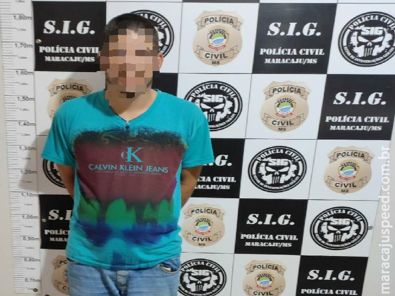 Polícia Civil de Maracaju cumpre mandado de prisão contra autor de homicídio ocorrido em 2022 na região da Biquinha