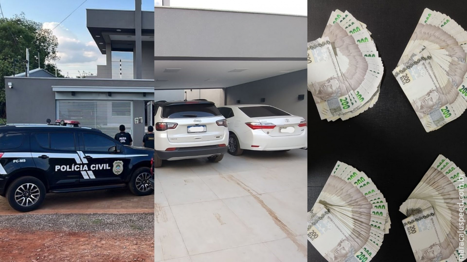 Policiais civis envolvidos com tráfico de cocaína são alvo do Gaeco em 2º fase de operação Policiais civis envolvidos com tráfico de cocaína são alvo do Gaeco em 2º fase de operação