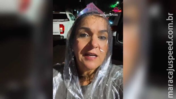 Prefeita faz apelo na internet após chuvas fortes e pede cautela aos moradores