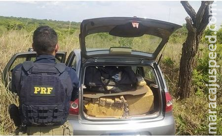PRF apreende 404 kg de maconha em Campo Grande PRF apreende 404 kg de maconha em Campo Grande