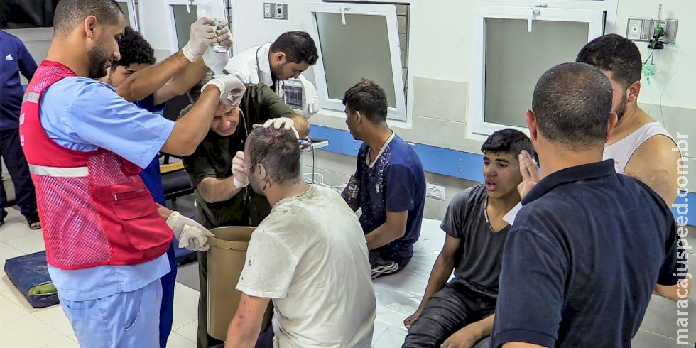 Profissionais de saúde apelam por resgate de vítimas no Oriente Médio Profissionais de saúde apelam por resgate de vítimas no Oriente Médio